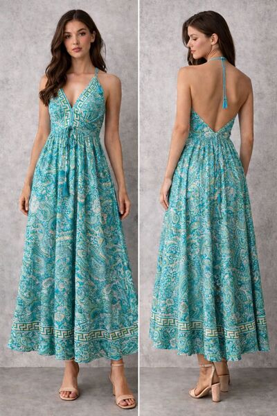 Generic Sleeveless Maxi Dress