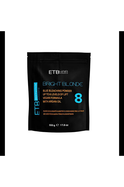ETB HAIR Bright Blonde Blue Plex 8 – Professional Vegan Bleaching Powder with...