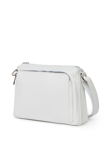 myOwn Geantă crossbody de damă Vania din piele albă