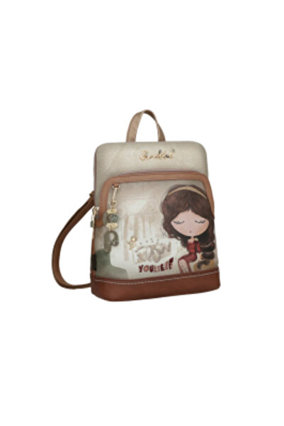 Anekke Square Backpack Gray Iridescent, Sophia Collection 42705-275