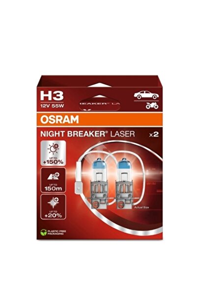 Osram Set of 2 H3 Bulbs