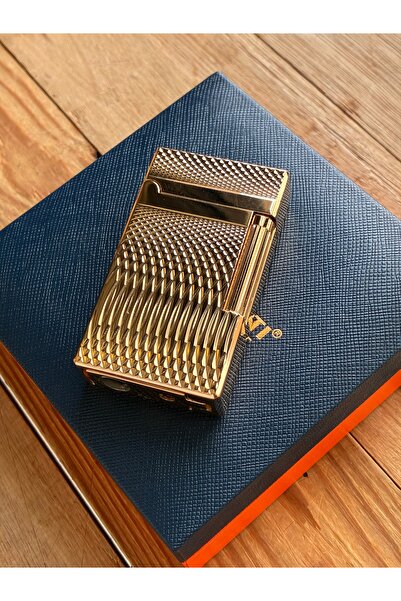 Silvio Monetti Jet Bütan Alev Gaz ile Çalışan Çakmak Şık tasarım Tamamı Dahil...