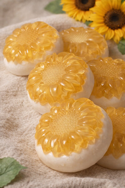 Günebakan Honey Extract Sunflower Glycerin Soap (Handmade - Natural & Moistur...