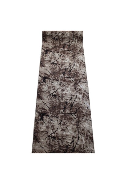 OEM Traversa Antiderapanta Alara, Nuante Maro, Poliester, Latime 80 cm