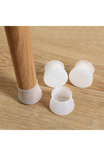 MaffStuff Product title: Silicone Chair Leg Protectors, Set of 4, Transparent...