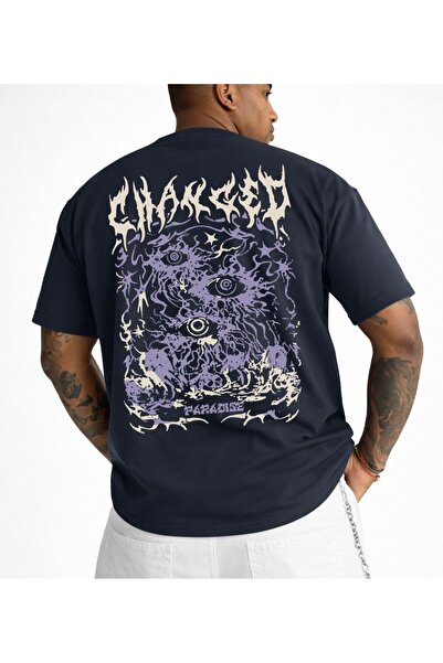 VEK Oversize T-Shirt with Back Print Paradise Relax Unisex