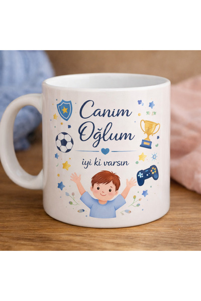 D&Y GAUDERY Dear Son Mug - with the Words'Good That You Are' - Boy's Gift Cup