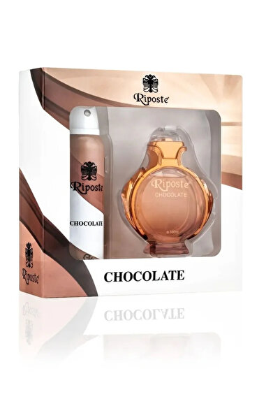 TEKNOLOJİBİZDE Riposte Kadın Parfüm & Deodorant Seti Chocolate For Women 100 Ml