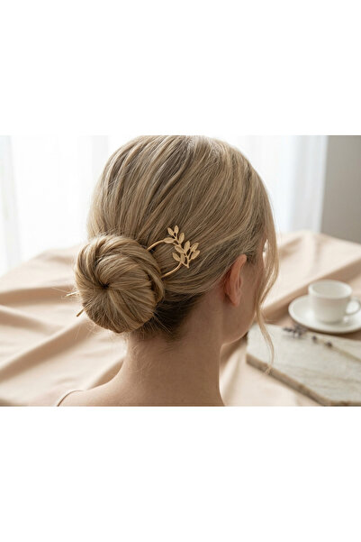 REBORN DESIGN Roman Laurel Leaf Figured Silver Color 13 cm Metal Knob Buckle