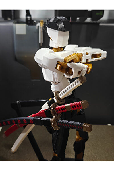 Modellio3D Zoro Bulky Dummy 13 Figür – 27 cm – Hareketli, Pozlanabilir