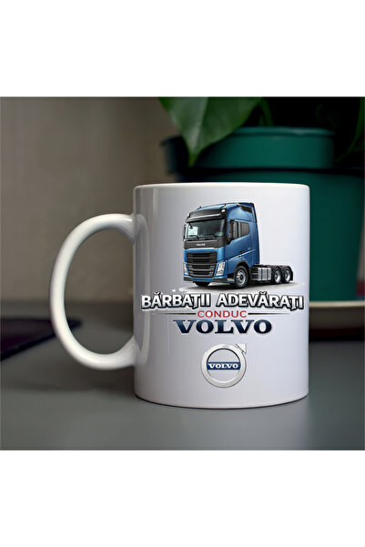 OEM Cana ceramica personalizata - Varbatii adevarati conduc VOLVO - Cadoul pe...