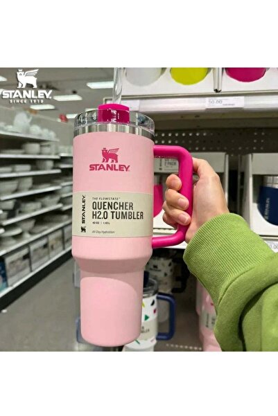 STANNLEY H2.0 Flow State Stainless Steel Tumbler with Handle and Straw Lid