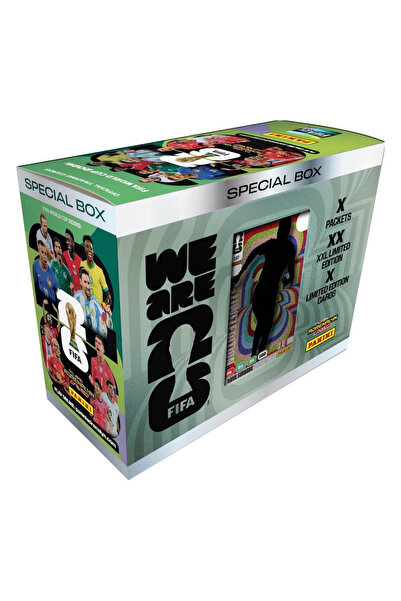 Panini FIFA World Cup 2026 Trading Cards Special Box – 8 Packs + Limited Edit...