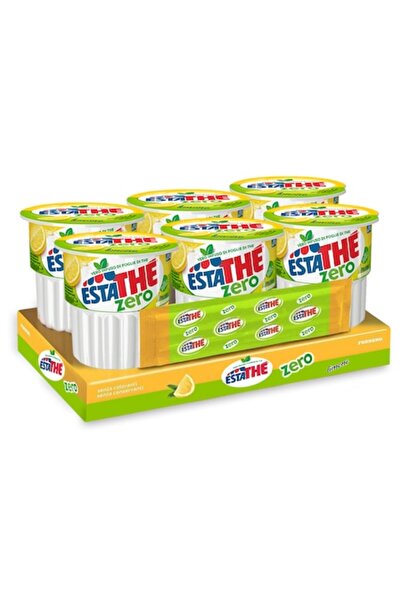 Esta Ceai rece cu lapte fără zahăr, Estathe, 6x200ml