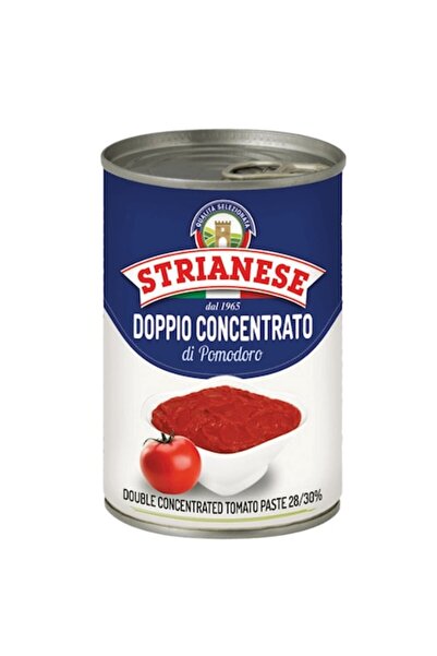 strain Pasta de rosii dublu concentrata 28-30%, Strianese, 400ml
