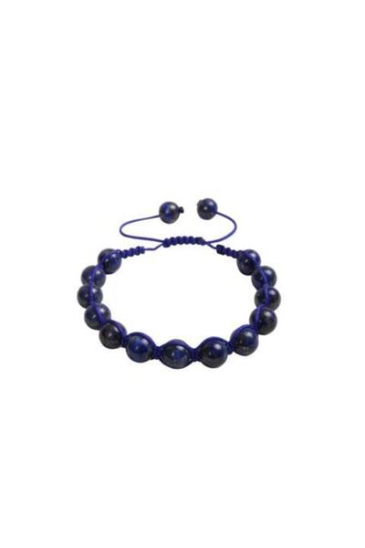 LADIN DOGALTAŞ Lapis Lazuli Knitted Bracelet 8 Mm