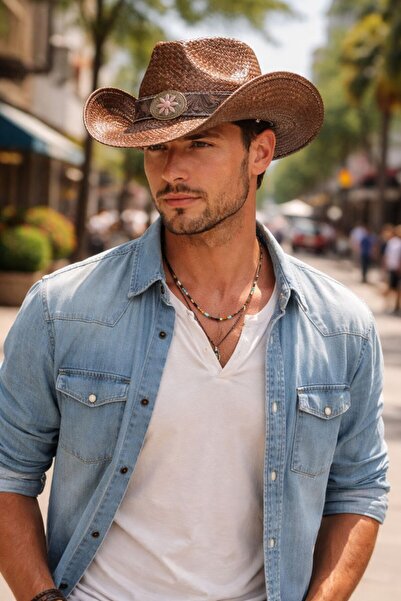 Nilbutik Cowboy Fedora Hat