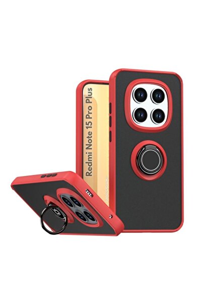 HANPORIUM Redmi Note 15 Pro Plus 5g Compatible Case with Ring Stand Extra Pro...