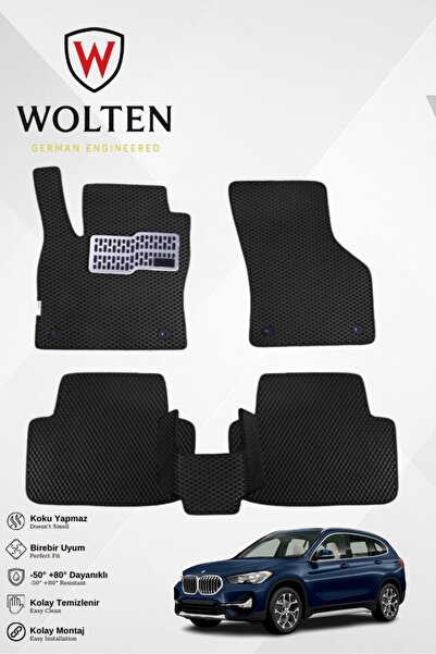 w wolten german engineered BMW-X1-F48-(2015-2022) İÇİN EVA İÇ PASPAS TAKIMI (...