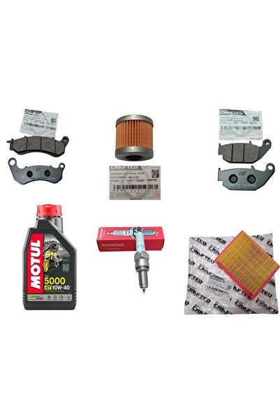 CF Moto NK250 Orijinal - Filtre, Buji, Balata Takımı + Motul 5000 Yağ