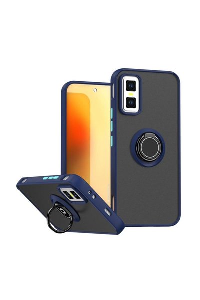 HANPORIUM حافظة متوافقة مع هاتف Infinix GT 30 Pro مع حامل حلقي وحماية إضافية ...