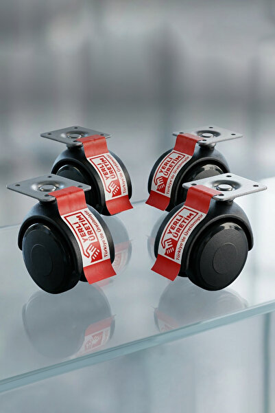 YNC Oynak Mobilya Tekerleği 4 Adet 40 mm – Masa, Sehpa, Dolap ve Ofis Mobilya...