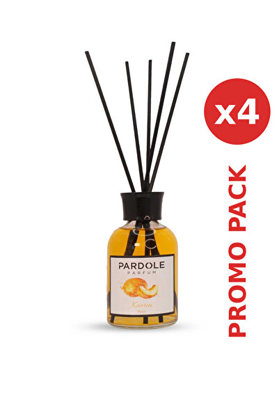 PARDOLE - 4 x Odorizant de Camera cu Betisoare Pepene Galben 110 ml