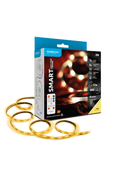 OEM Bandă LED Smart Modee 12W senzor de mișcare cu telecomandă 2700K 800lm IP...