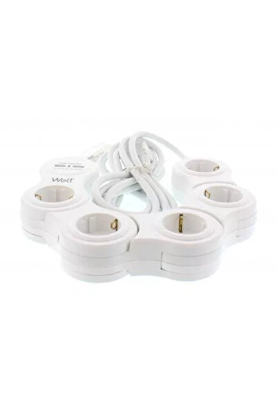 OEM Prelungitor reglabil cu 5 prize, cablu de 3m 3xG1.5mm², 16A 3500W, cu înc...