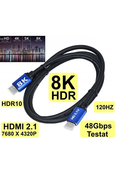 OEM Cable HDMI v2.1 8K 60HZ 1m HDMI male - HDMI male CA