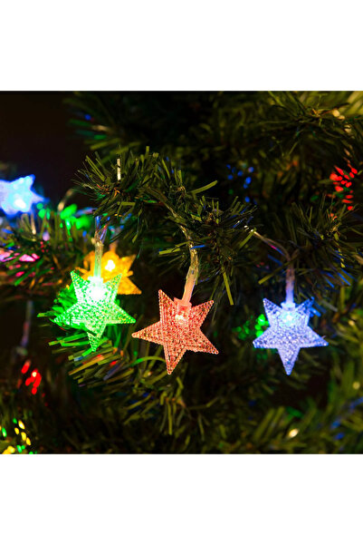 OEM String lights 20 LED Multicolor Stars battery operated 2m PHENOM LIGHTING...