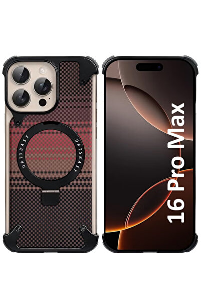 Oatsbasf Frameless for Samsung iPhone 16 Pro Max, Magsafe Compatible Kickstan...