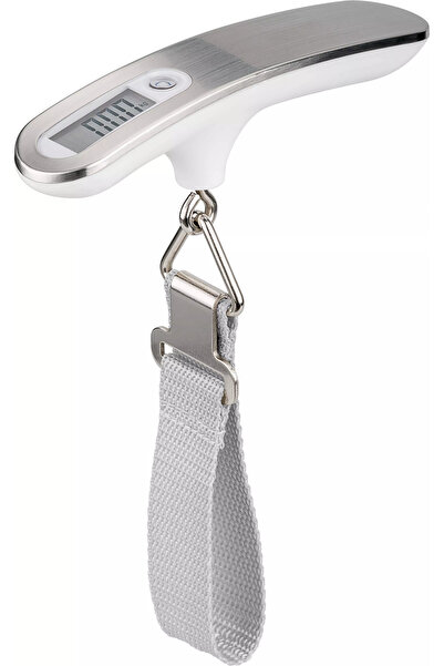 goobay Cantar bagaje digital 50kg alb/argintiu