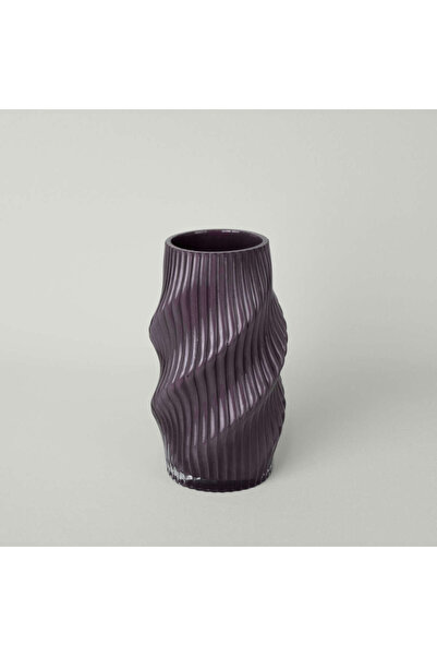 Linens Lenzy 13x13x23 cm Vazo Mürdüm