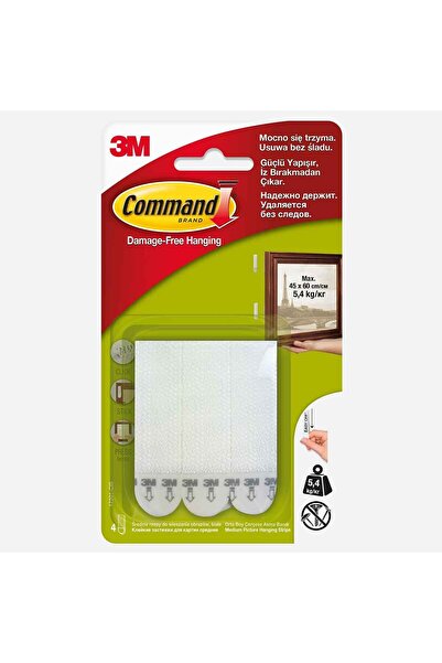 3M Command Orta Boy Cırt Cırt Bant