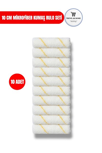 OSKAR FIRÇA 10 cm Microfiber Fabric Roller Set Luxury |   10 Replacement Roll...