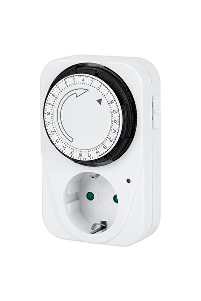 OEM Temporizator mecanic TS-WF1 priza Schuko 3500W URZ2001-5