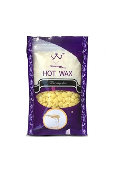Konsung Beauty Traditional elastic wax with honey, granule type, 1 KG bag,