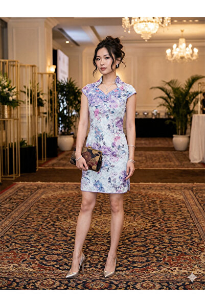 Namaste Vintage Authentic Woven Dress with Local Motifs