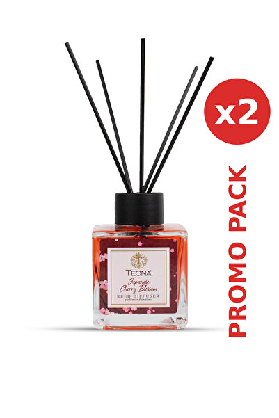 TEONA - 2 x Odorizant de Camera cu Betisoare J.cherry Blossom 110ml
