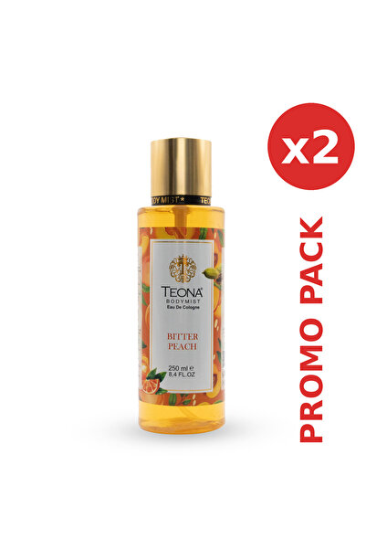 TEONA Pack - 2 x Spray de Corp Bitter Peach Unisex 250 ml