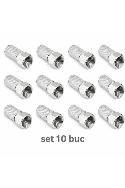 OEM Set 10 mufe F 6.8mm cu garnitura RG6 WTY0451-10