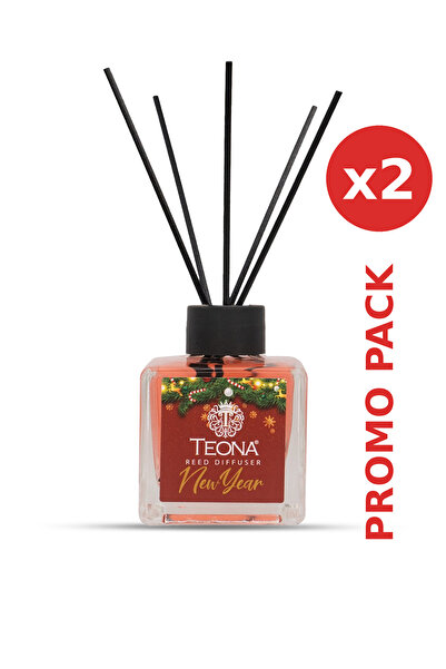 TEONA - 2 x Odorizant de Camera cu Betisoare New Year 110ml