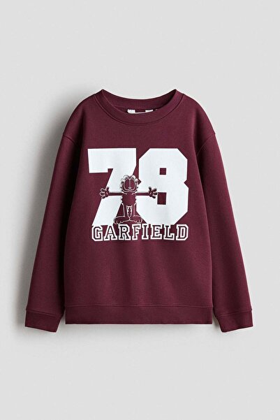 H&M سويت شيرت مطبوع