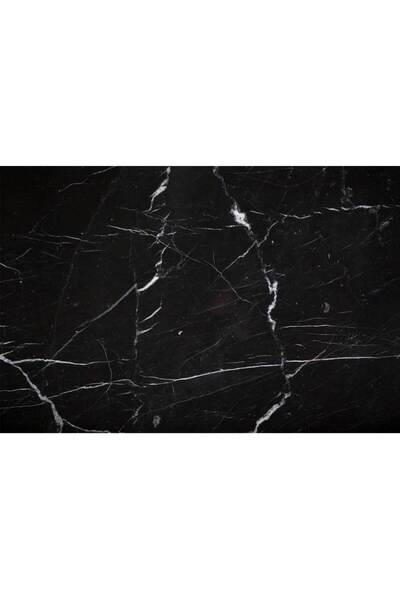 ForWhat Aluminum Plastic Black Marble Pattern Sticker for Office Home Office ...