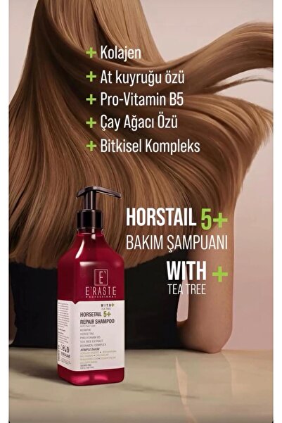 e'raste proffessional Hair Care Herbal Complex with Tea Tree Extract 500 ml S...