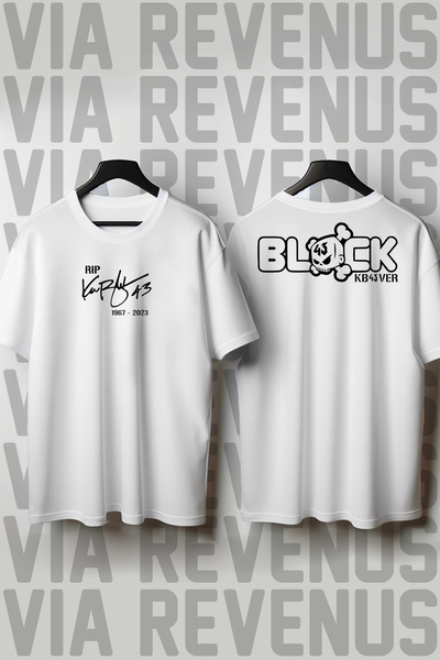 Vordevia Ken Block Kb43Ver Front and Back Printed Crew Neck Loose Cut 100% Co...