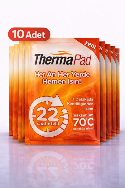Thermapad Pratik Cep Sobası 22 saate kadar Etikili ( 10 Adet )