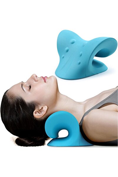 VELORA Perna Masaj Cervical Corector Coloana Suport Gat Ergonomic Relaxare Sp...