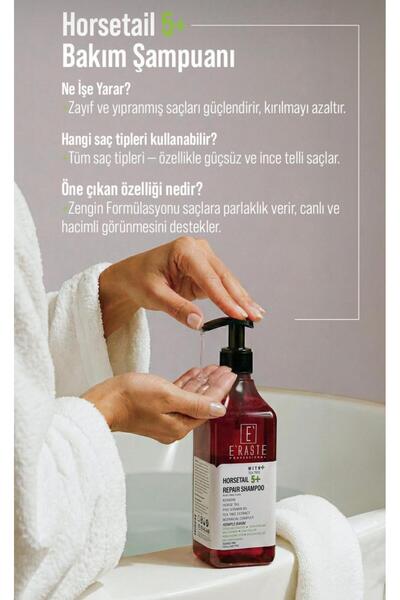 e'raste proffessional Hair Care Pro Vitamin B5 500 ml Care Shampoo